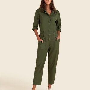 Veronica Beard Wren Utility Jumpsuit